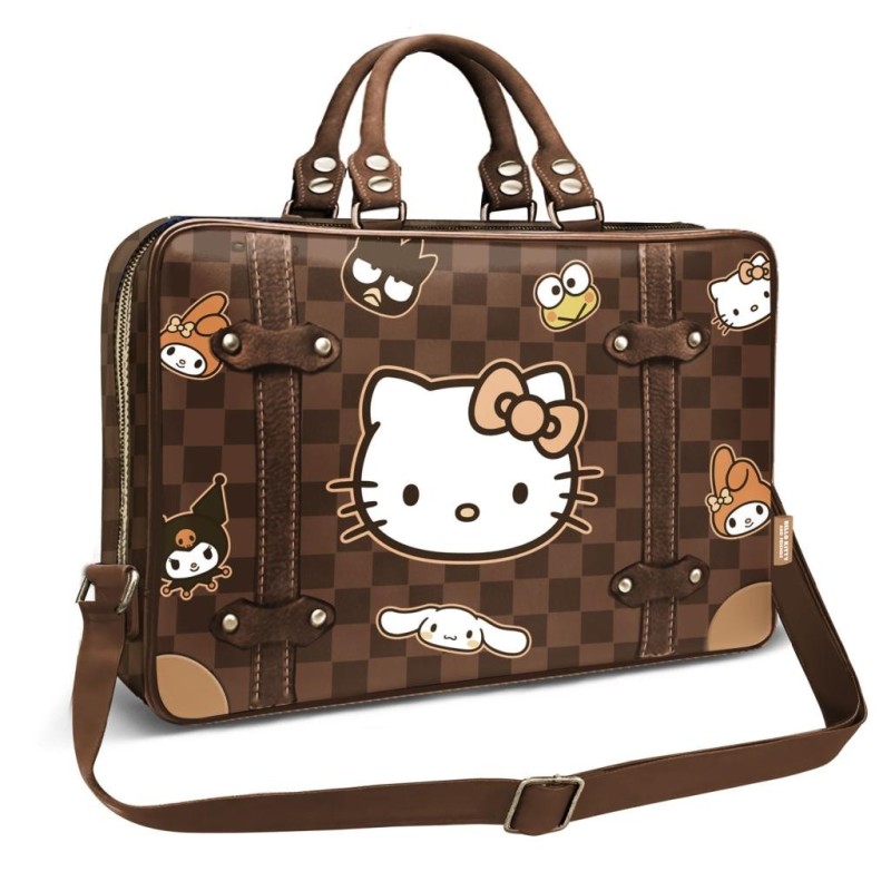 HELLO KITTY & Friends - Damier - Sac Pour Ordinateur '42x30x9cm' 