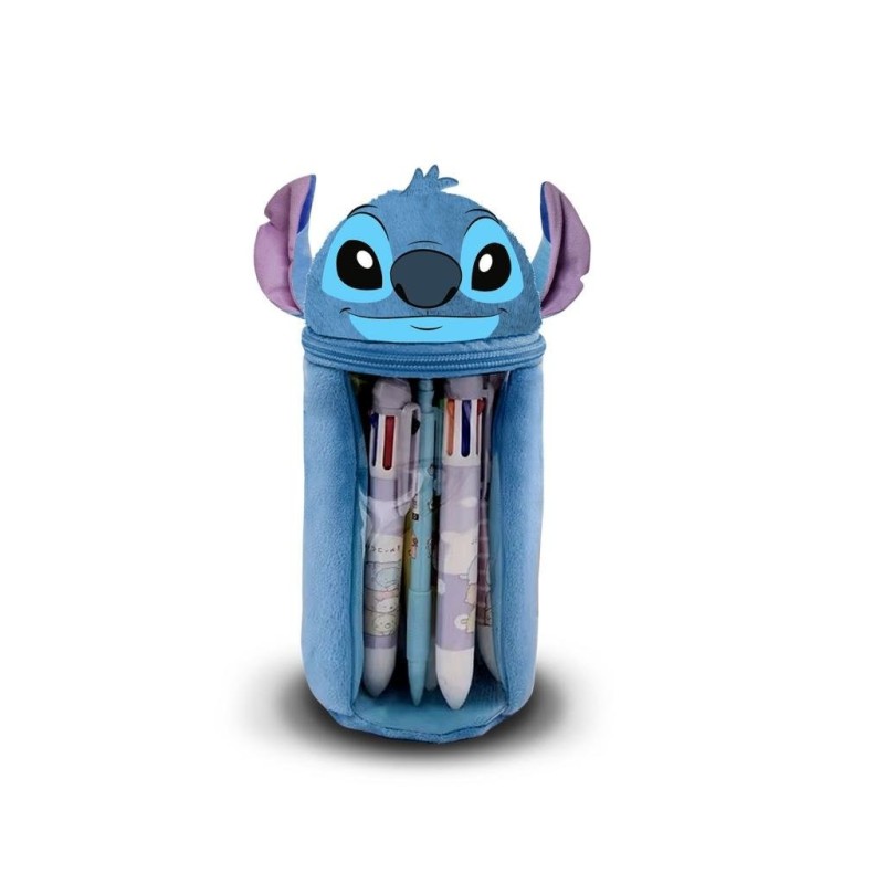 STITCH - Love - Trousse Verticale Fourrure 