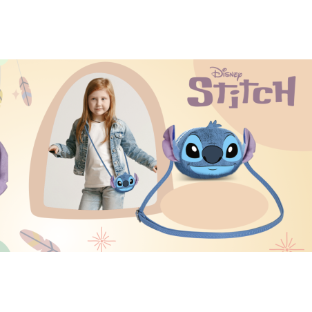 STITCH - Love - Mini Sac à Bandoulière Heady Fourrure '20x15x6cm' 