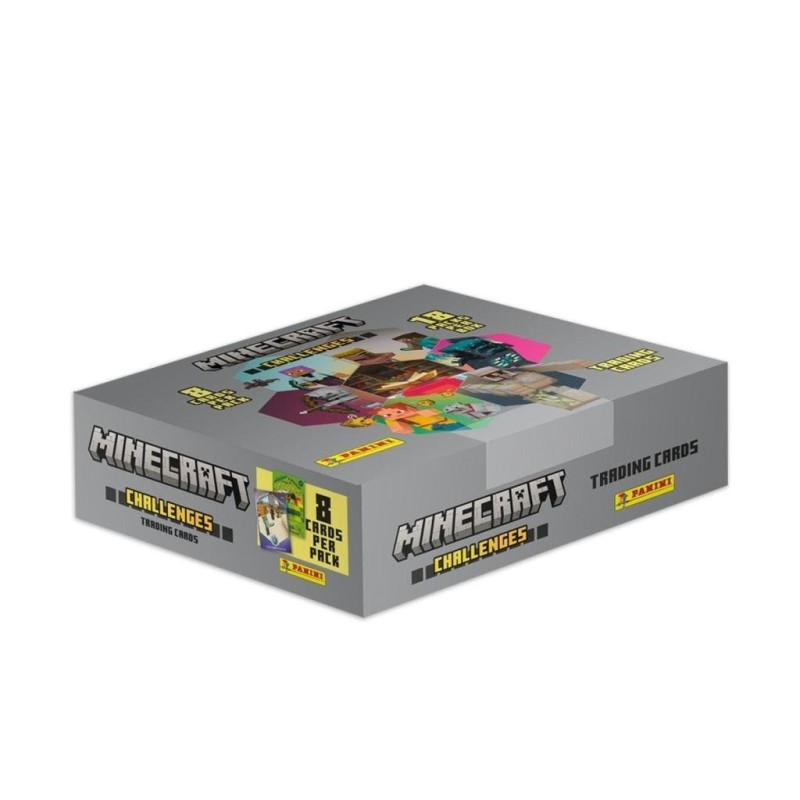 MINECRAFT - Panini Display 18 Pochette 8 Trading cards 