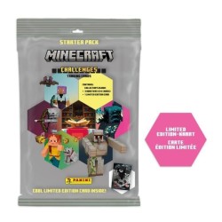 MINECRAFT - Panini Trading cards (1 col + 24 cards + 1 Ed lim.) - MIX 2