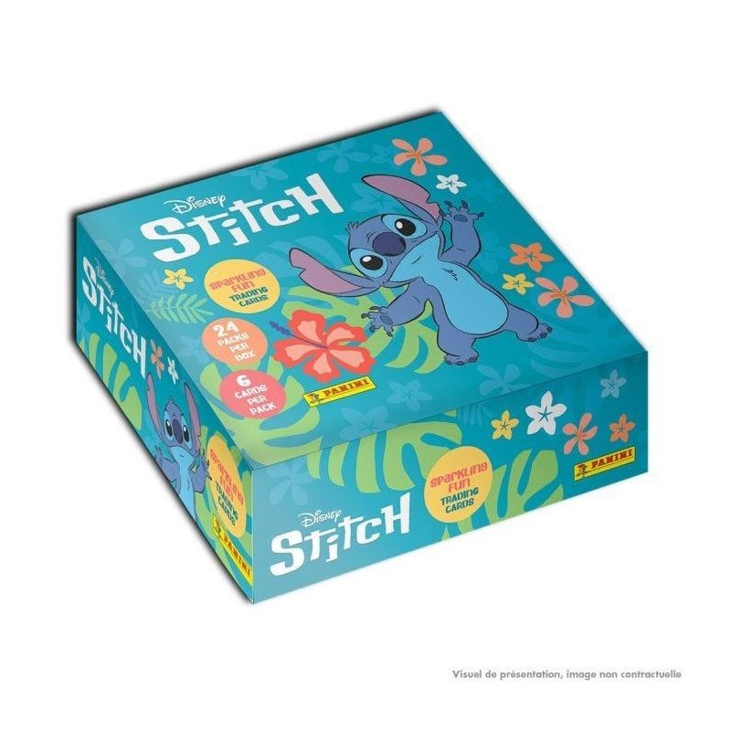 STITCH - Panini Display 24 Pochette 6 Trading cards 