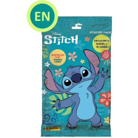 STITCH - Panini Trading cards (1 col + 2 poch + 1 Ed lim.) - ENG 