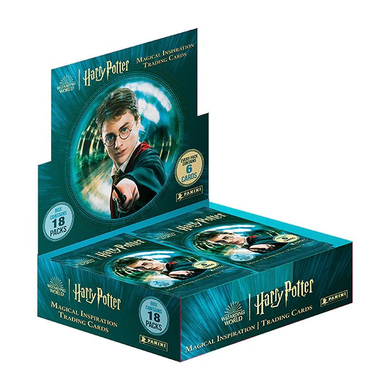 HARRY POTTER - Panini Display 18 Pochette 6 Trading cards 