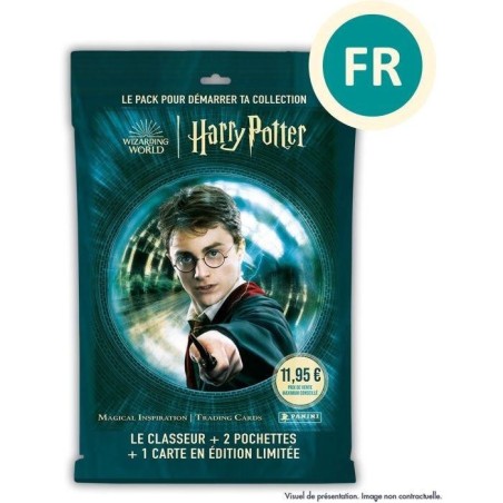 HARRY POTTER - Panini Trading cards (1 col + 2 poch + 1 Ed lim.) - FR 