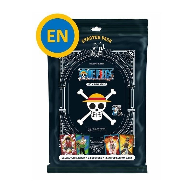 ONE PIECE - Panini Trading cards (1 col + 2 poch + 1 Ed lim.) - ENG 