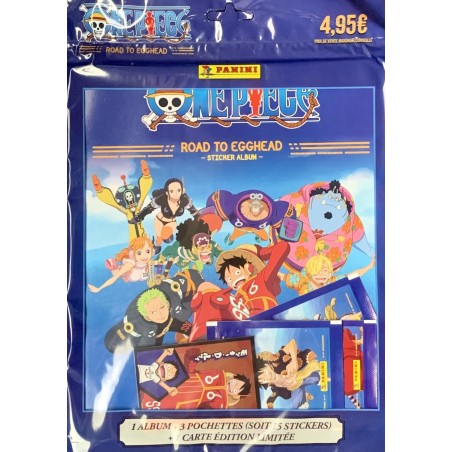 ONE PIECE - Panini Starter Pack (1 album + 3 packets) - FR 