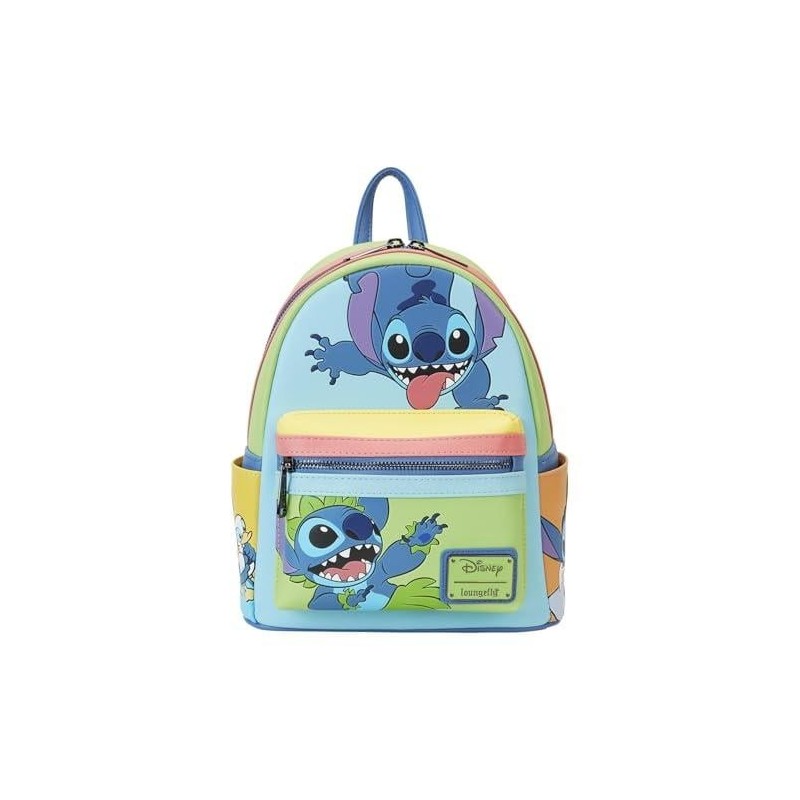 DISNEY - Jaase Stitch Colorblock - Mini Backpack Loungefly Exclusive 