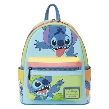 DISNEY - Jaase Stitch Colorblock - Mini Sac à Dos Loungefly Exclusive 