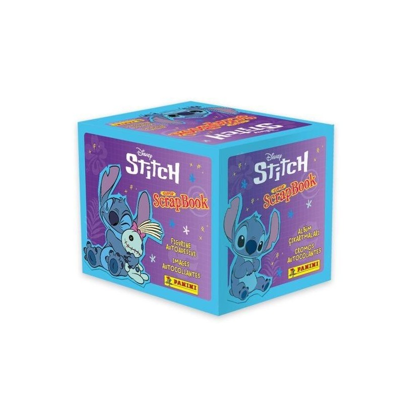 DISNEY - Stitch Panini Display 36 Packets Stickers 