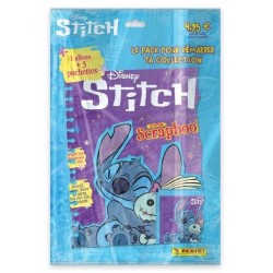 DISNEY - Stitch Panini Starter Pack 1 Albun + 3 Packets Stickers - FR 2