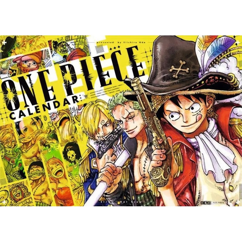 ONE PIECE - Le calendrier officiel 2026 