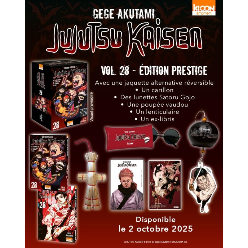 JUJUTSU KAISEN - Tome 28 - EDITION PRESTIGE 