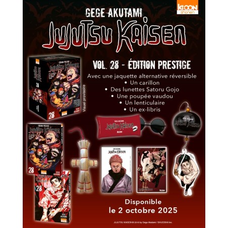 JUJUTSU KAISEN - Tome 28 - EDITION PRESTIGE 