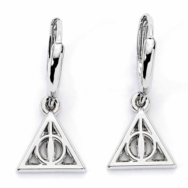 HARRY POTTER - Reliques de la Mort - Boucles d'Oreilles Pendante 