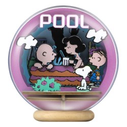 PEANUTS - Cool Pool - Wood Model Kit Globe Theater 2