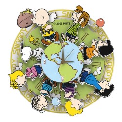 PEANUTS - Around The World - Wood Magnet 2
