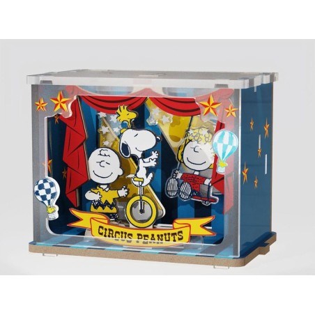 PEANUTS - Mini Scene Talent Show - Wood Model Kit 