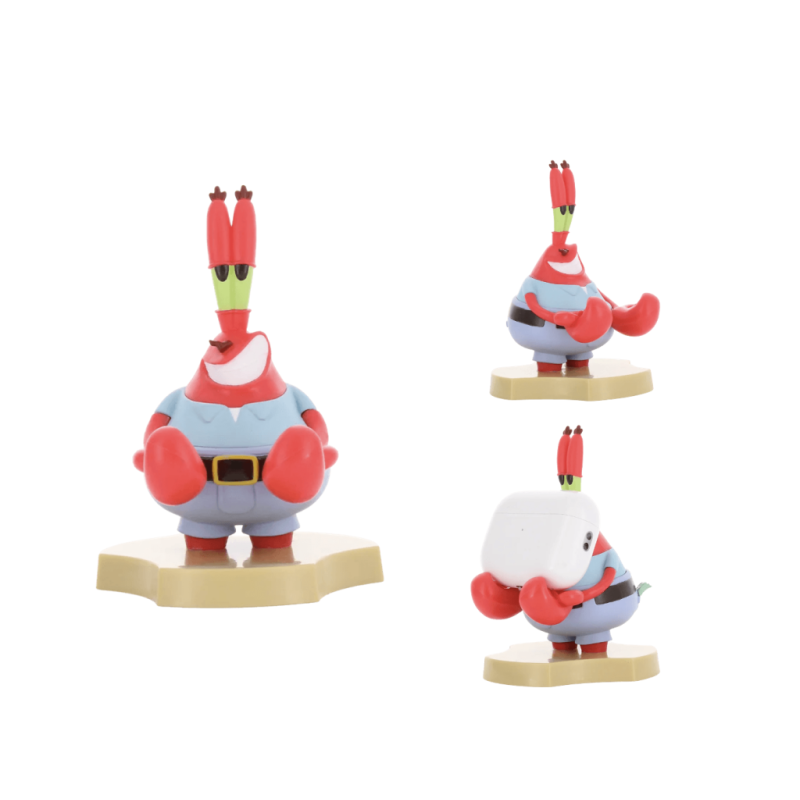 BOB L'EPONGE - Mr Krabs - Support Manette & Portable 'Holdem' - 11cm 