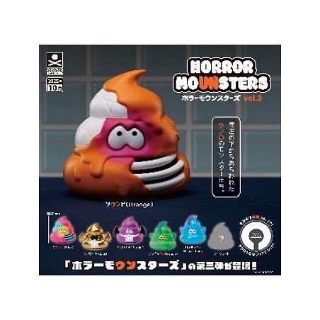 GASHAPON - Horror Mounsters Vol 3 (Lot de 30 Capsule 67mm) 