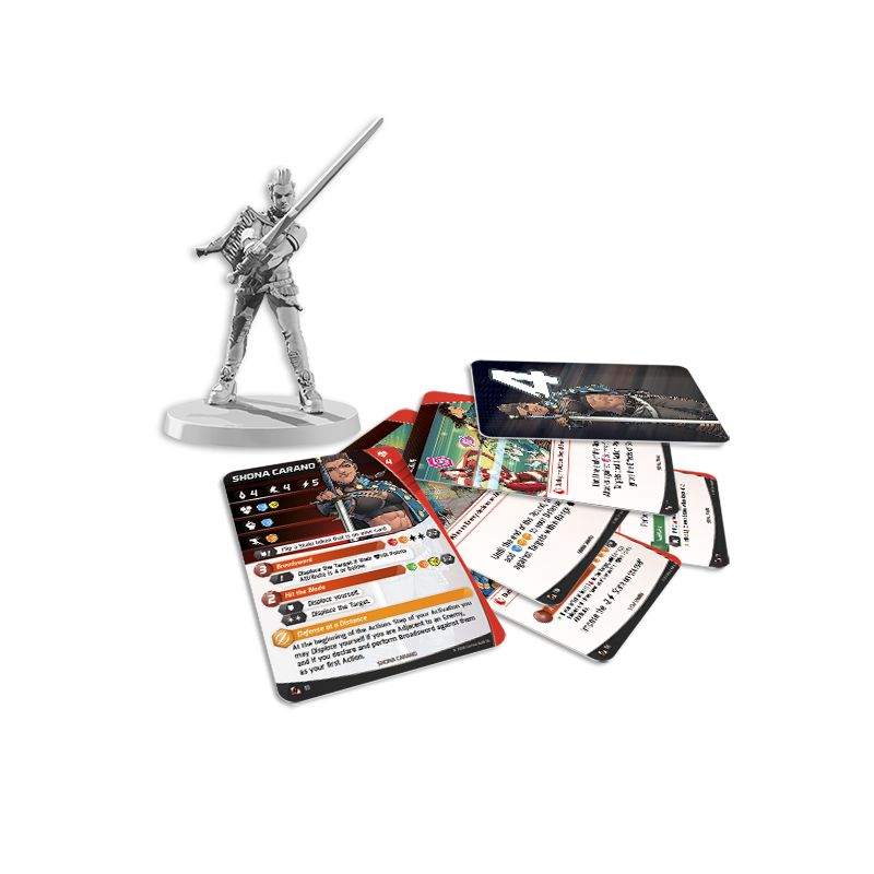 Aristeia! - Shona Carano, Aristeia! - Swordmaster (Submachine Gun)