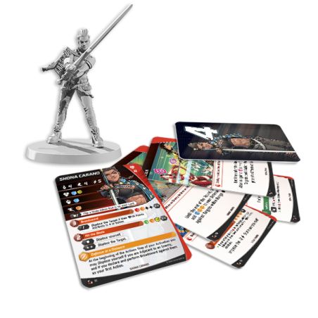 Aristeia! - Shona Carano, Aristeia! - Swordmaster (Submachine Gun)