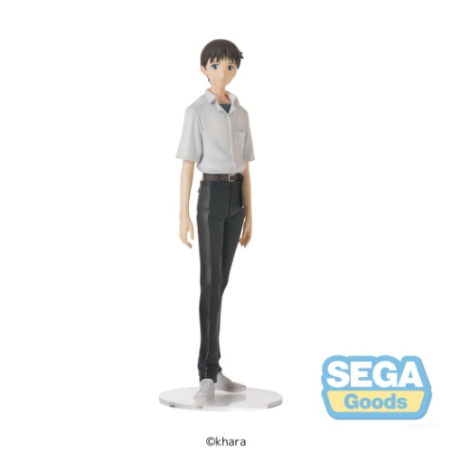 EVANGELION - Shinji Ikari Uniform Ver - High Premium Figurine 22cm 