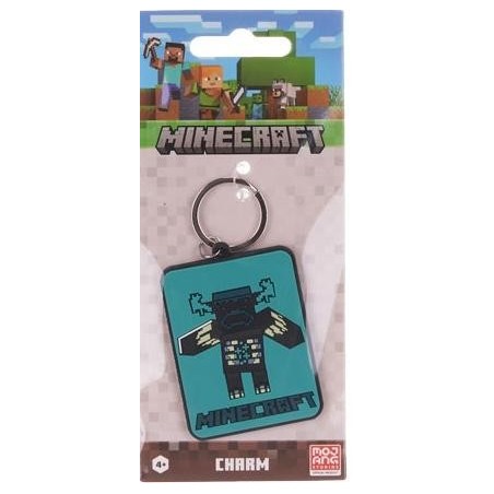 MINECRAFT - Buffalo - Rubber Keychain 
