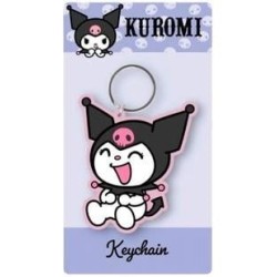 KUROMI - Pink - Rubber Keychain 2