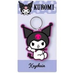 KUROMI - Purple - Rubber Keychain 2