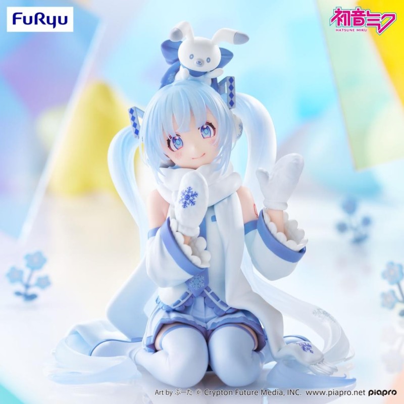 HATSUNE MIKU - Snow Miku "Sky Town" - Statuette Noodle Stopper 10cm 