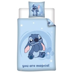 LILO & STITCH - Parure de lit 140x200cm + 65x65cm - You are magical 2