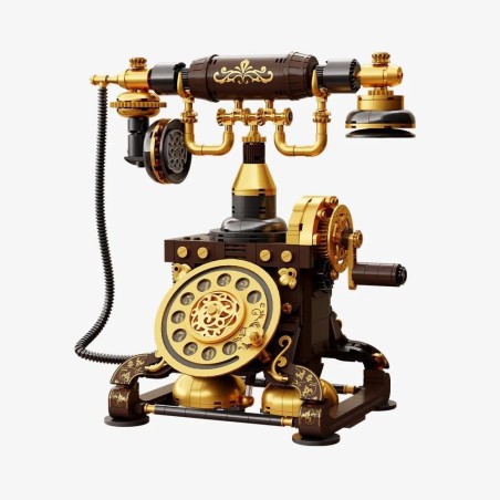 PANTASY - Retro Phone - Bloc de Construction 766 pcs 