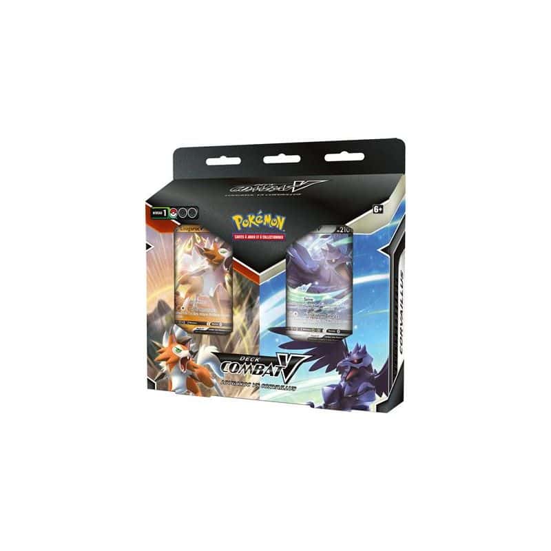 Pokémon Bundle Deck LougarocCorvaillus-V Fév (FR)