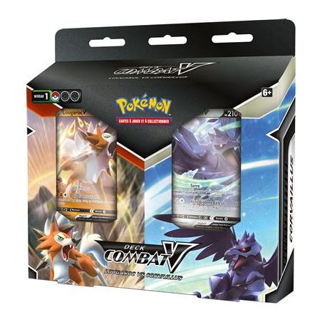 Pokémon Bundle Deck LougarocCorvaillus-V Fév