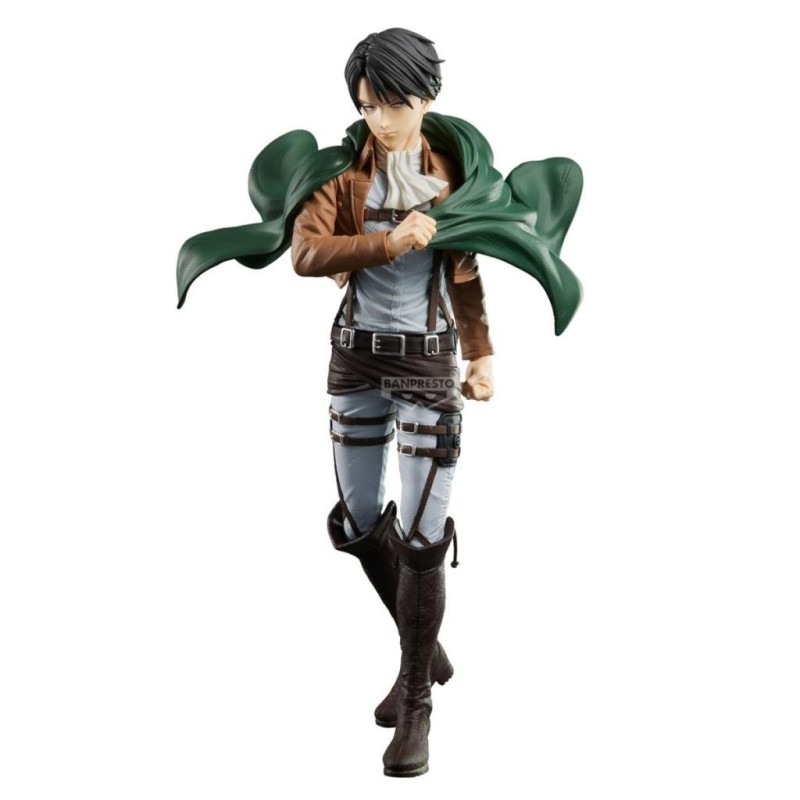 L'ATTAQUE DES TITANS - Levi - Figurine Grandista 27cm 