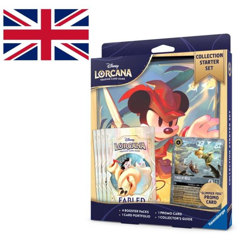 DISNEY - Lorcana -Trading Cards Collection Starter Set Chapitre 9 - EN 