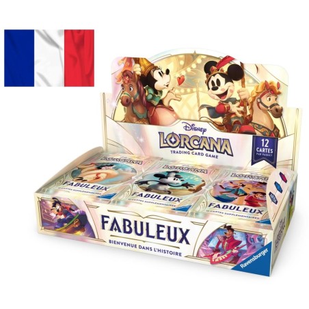 DISNEY - Lorcana - Trading Cards Boite de 24 Boosters Chapitre 9 - FR 