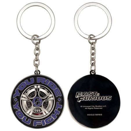 FAST & FURIOUS - You Ride You Fight - Porte-clés Edition Limitée 