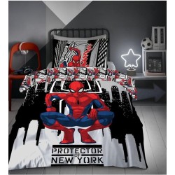 SPIDER-MAN - Protector of New York - Duvet Cover 140x200cm + 65x65cm 2