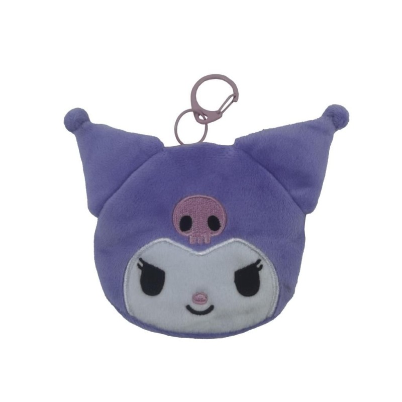KUROMI - Head - Purple - Portemonnaie Peluche 