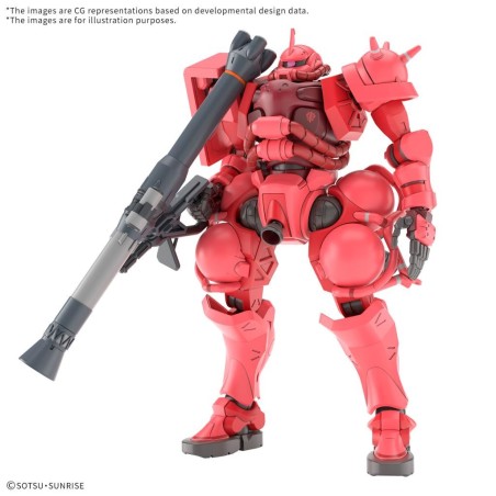 GUNDAM - HG 1/144 Char's Zaku (GQ) - Model Kit 