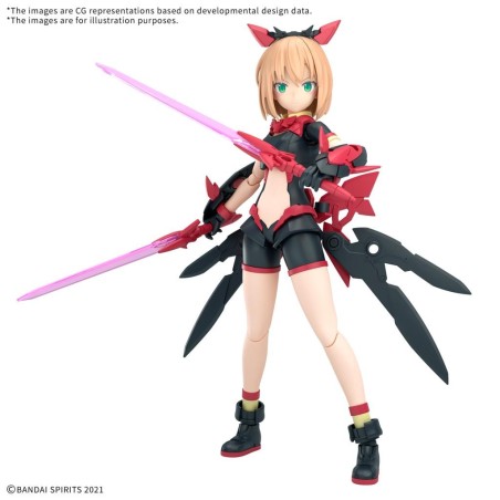 30MS - Tiasha (Dahlia wear) (Color B) - Model Kit 