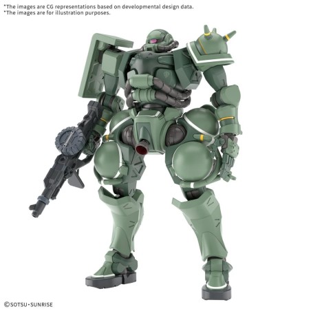 GUNDAM - HG 1/144 Zaku (GQ) - Model Kit 