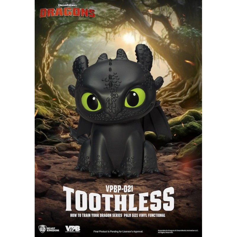 DRAGON - Toothless - Bank Vinyl Figure 12cm 