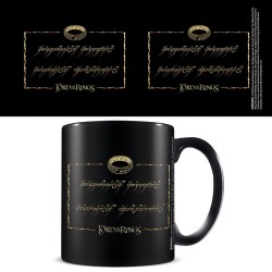 THE LORD OF THE RINGS - One Ring - Black Pod Mug 11oz 2