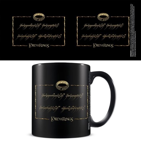 THE LORD OF THE RINGS - One Ring - Black Pod Mug 11oz 
