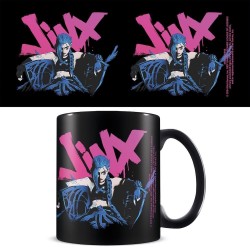 ARCANE - Jinx - Black Pod Mug 11oz 2