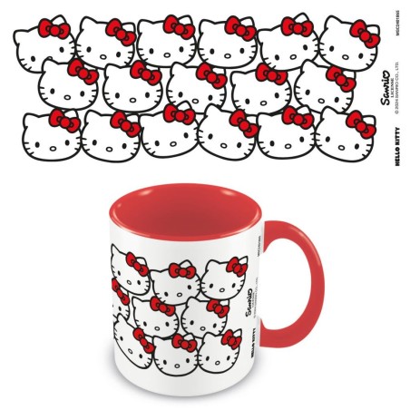 HELLO KITTY - Many Kittys - Mug Intérieur Coloré 325ml 