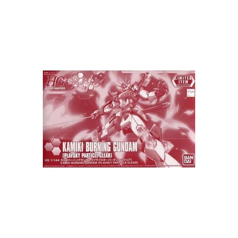 GUNDAM - HG 1/144 Kamiki Burning Gundam (Plavsky Particle) - Model Kit 